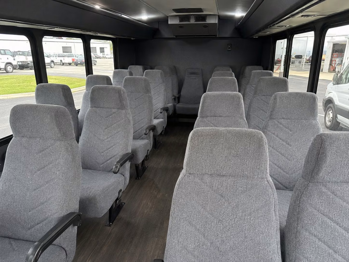 20 passenger minibus inside