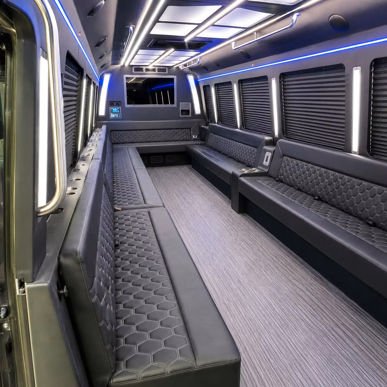 party bus interior