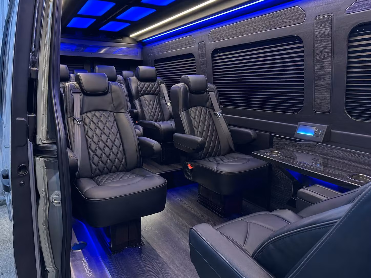 sprinter van transportation for groups and events across wylie