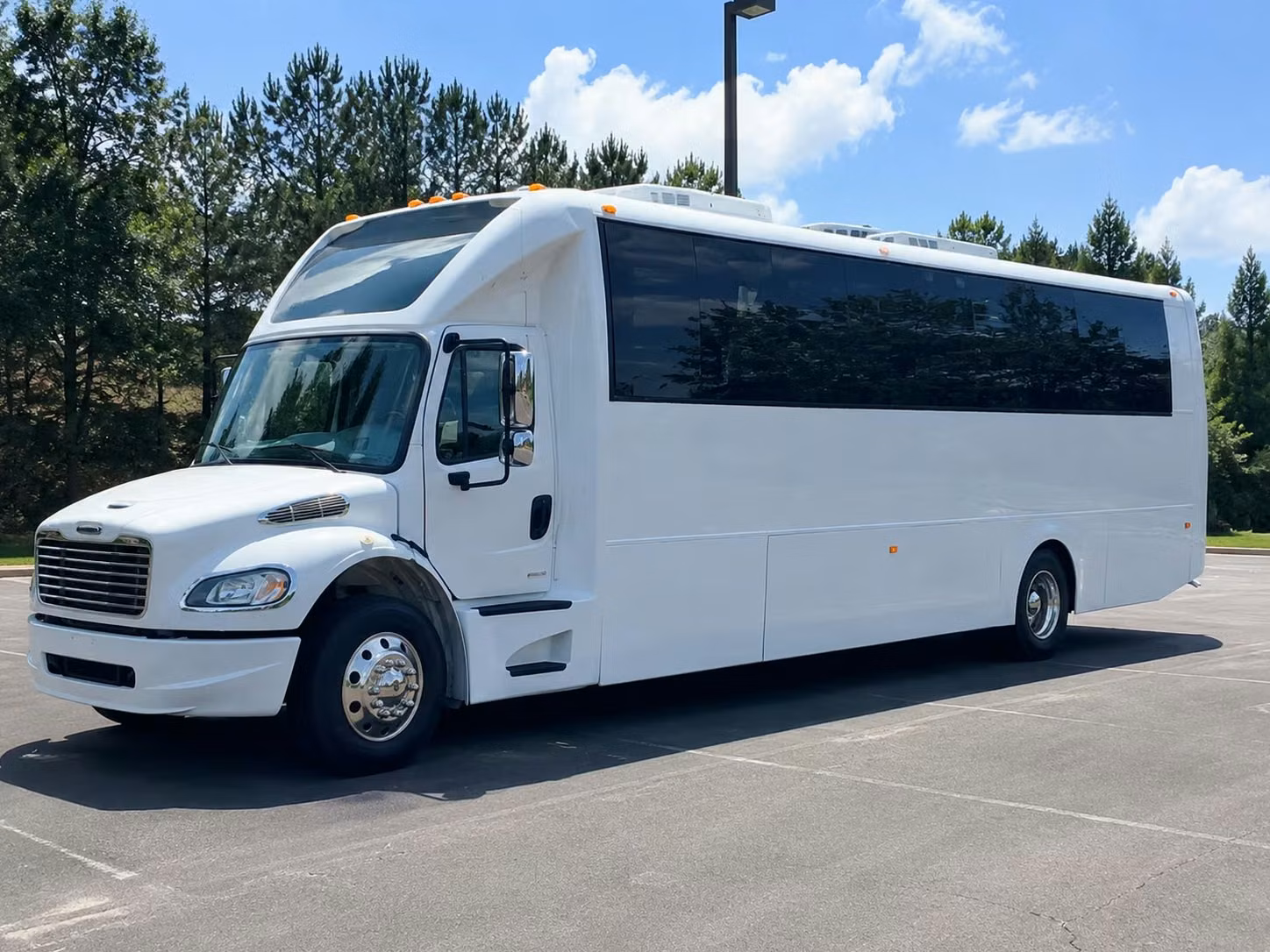 with a party bus the concert starts before you ever reach the venue