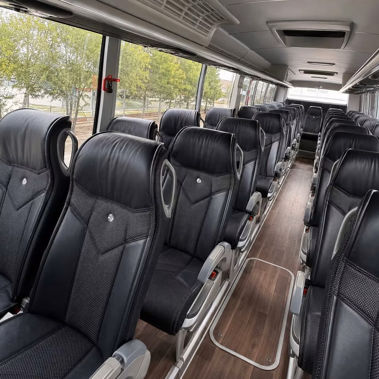 wylie 56 passenger charter bus rental